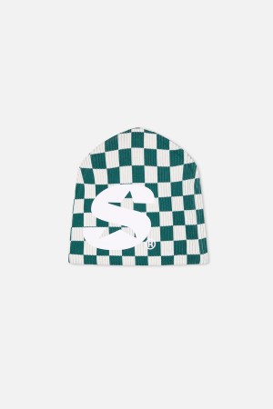 Beanies Scuffers Monaco Beanie Verdes | 50618RLXM