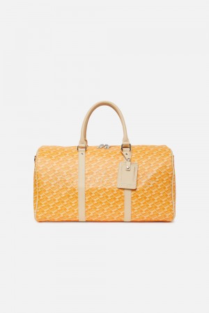 Bolsa de Mano Scuffers Monogram Duffle Bag Amarillos | 29657YPTL