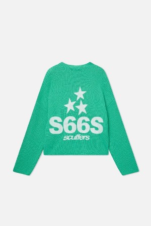 Camiseta Scuffers S66S Verdes | 92731DSVZ