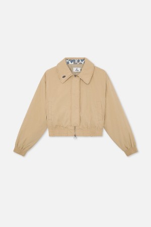 Chamarra Scuffers Harrington Ecru | 85203FXMG