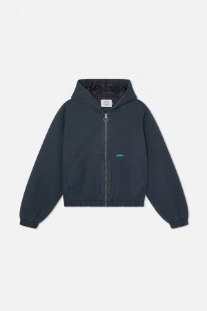 Chamarra Scuffers Stained Work Jacket Azules | 79321ZKTN