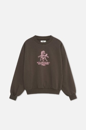 Crewneck Scuffers Horse Azules | 87461NVDM