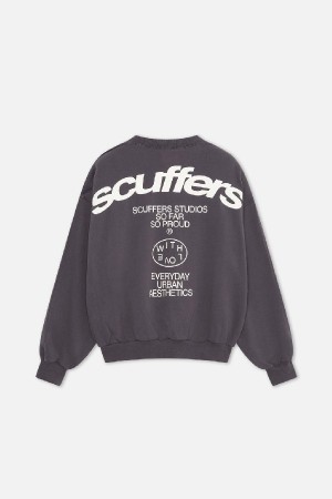 Crewneck Scuffers SSS Azul Marino | 51983OGMV