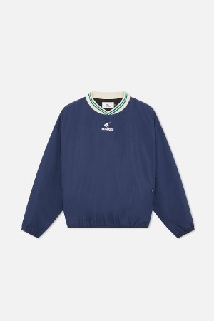 Crewneck Scuffers Sports Tech Azul Marino Verdes | 87406PWVA