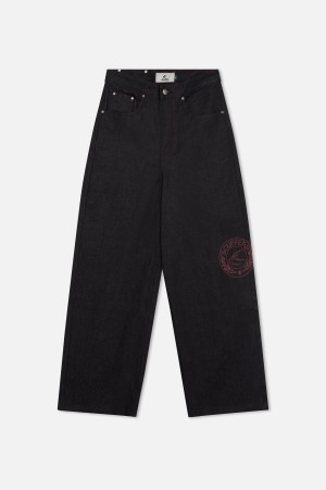 Denim Pants Scuffers Bimbo Pants Vino Oscuro | 12607JINA