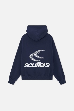 Hoodies Scuffers Chester Azules | 52069GSCH