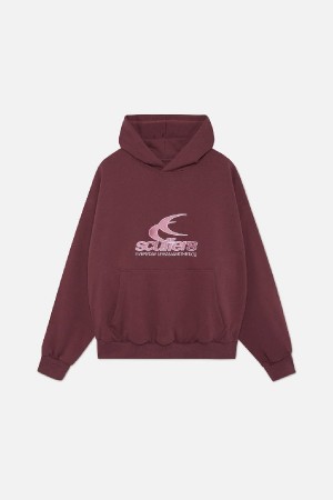 Hoodies Scuffers Everyday Urban Vino | 58014DARJ