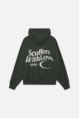 Hoodies Scuffers Excess of Future Verdes Claro | 79238NZDK