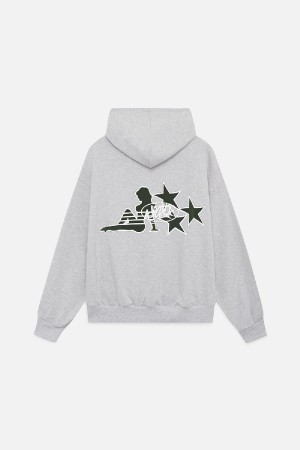 Hoodies Scuffers GF Grises Claro | 95360GDSV