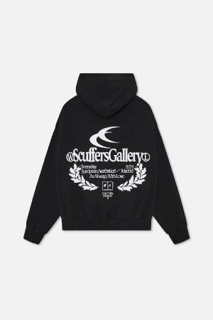Hoodies Scuffers Gallery Azules | 52087KTMZ