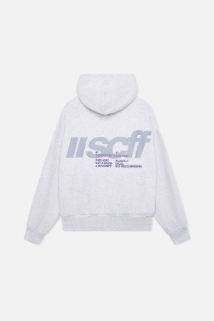 Hoodies Scuffers Globally Grises | 50391PEXK