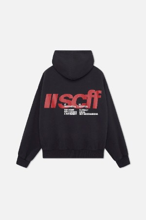 Hoodies Scuffers Globally Negros | 89367BTMN