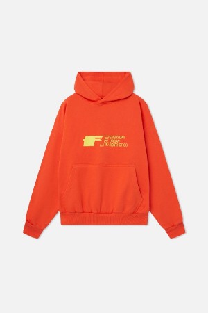 Hoodies Scuffers Heat Rojos | 92763QWPR