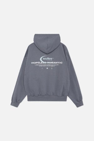 Hoodies Scuffers Hopeless Romantic Azules | 70596HZCX