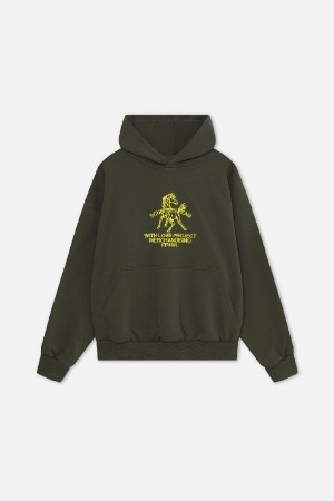 Hoodies Scuffers Horse Verdes | 01425TACX