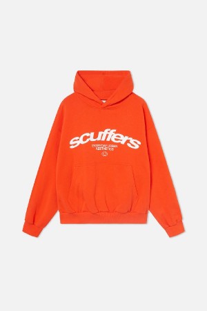 Hoodies Scuffers Iconic Rojos | 52031WRAH