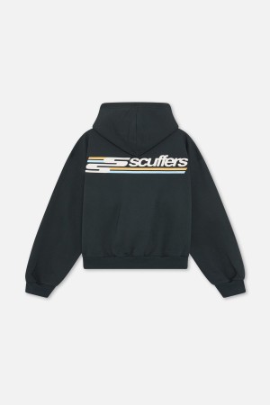 Hoodies Scuffers Pininfirina Hoodie Azules | 34950FOSE
