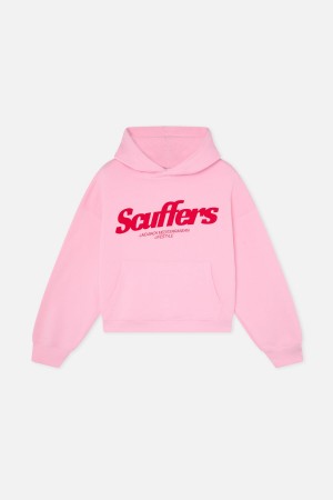 Hoodies Scuffers Pop Hoodie Rosas Claro | 76538XRYB
