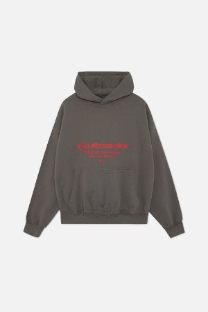 Hoodies Scuffers Ripped Studios Granite | 51786XQAW
