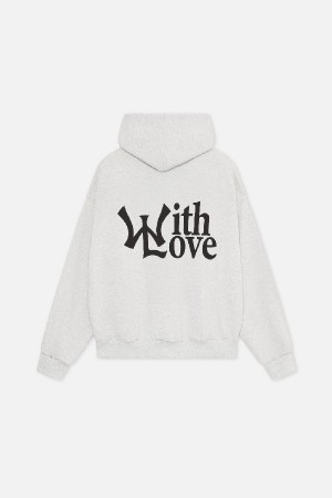 Hoodies Scuffers Yankees Grises Claro | 78569XNEL