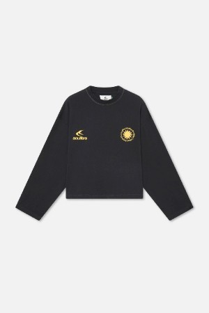 Long sleeve Scuffers Emblem Longsleeve Azules | 25748HOIU