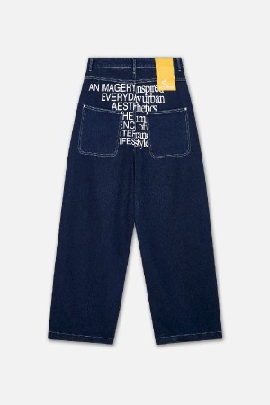 Pantalon Scuffers Hollywood Azules | 35079UBYT