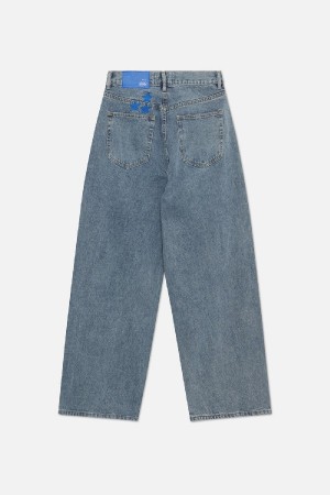 Pantalon Scuffers Jumbo Azules | 56794GEUX