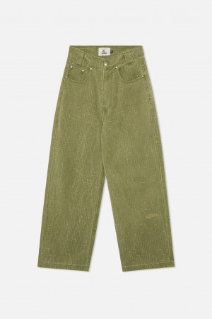 Pantalon Scuffers Ripstop Pants Verdes | 87291OLSH