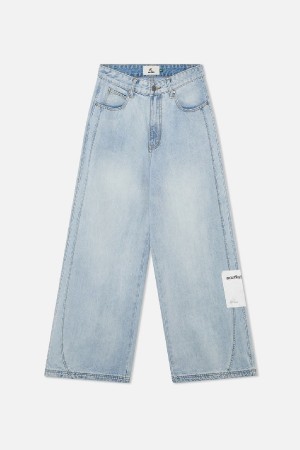 Pantalon Scuffers Tech Denim Azules | 53709SGUN