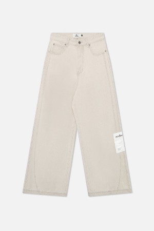 Pantalon Scuffers Tech Denim Grises | 90415QGFR