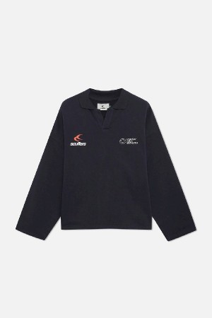 Polo Scuffers Double Polo Azul Marino | 02743YHNC