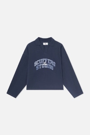 Polo Scuffers Semi Azul Marino | 46510WXSN
