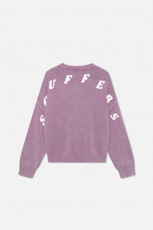 Prendas De Punto Scuffers Coolie Knit Morados | 81630FPCO