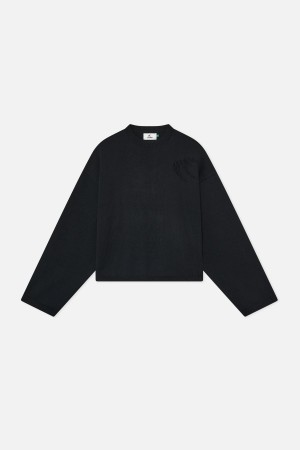 Prendas De Punto Scuffers New Moon Knit Negros | 63470WXRF