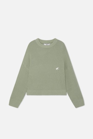 Prendas De Punto Scuffers Pin Knit Verdes | 30468OIRC