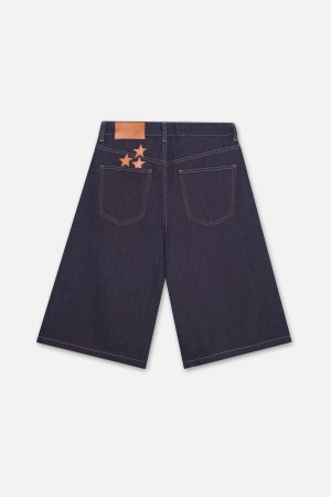 Short Scuffers Jumbo Shorts Azules Oscuro | 28504HWCV