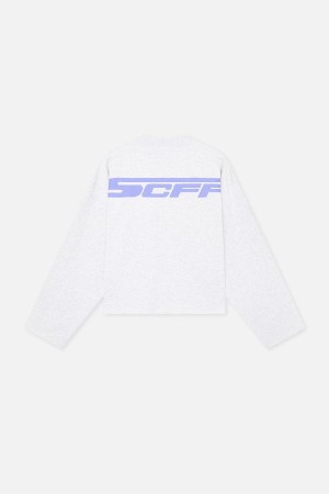 Sudaderas Scuffers Nascar Grises | 51908WFJO