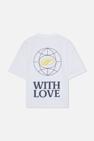 T-Shirts Scuffers 7 Logo Blancos | 80267AKQE