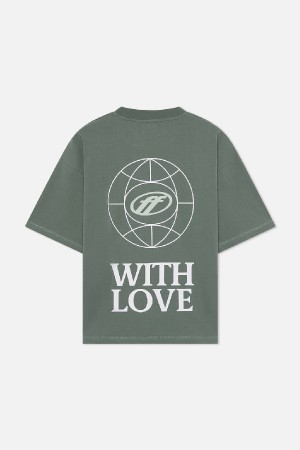 T-Shirts Scuffers 7 Logo Verdes | 04621HJDC