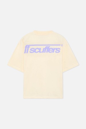 T-Shirts Scuffers Billy T-shirt Blancos | 52601ARGH