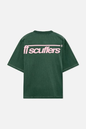 T-Shirts Scuffers Billy T-shirt Verdes | 43869OVZJ
