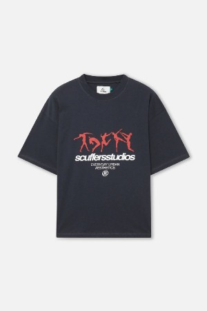 T-Shirts Scuffers Dancing Azules | 36751PZOJ