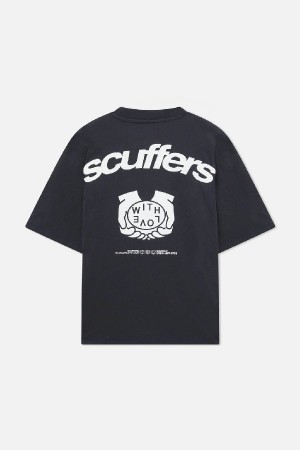 T-Shirts Scuffers Familia Azules | 24397PECJ