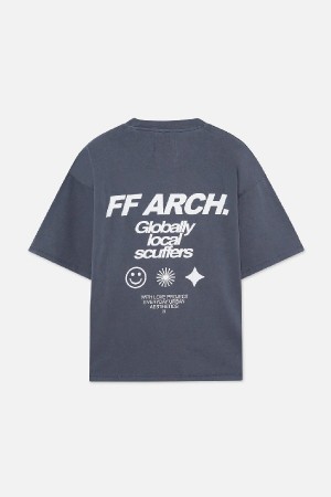 T-Shirts Scuffers GLS Azul Marino | 18209EWIH