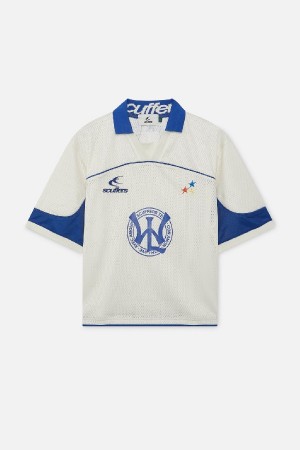 T-Shirts Scuffers Hamilton Ecru | 20897MCGR