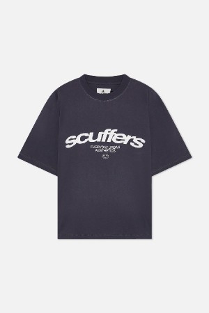 T-Shirts Scuffers Icon Azul Marino | 46271NLHT