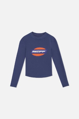 T-Shirts Scuffers Load Azules | 50724AEBF
