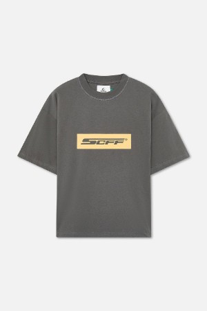 T-Shirts Scuffers Nascar Azules | 53472QUEL