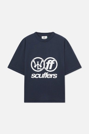 T-Shirts Scuffers Paris Azul Marino | 29831AIYB