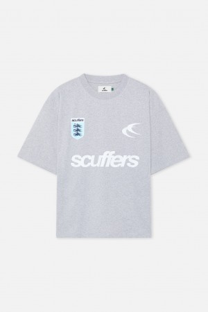 T-Shirts Scuffers Picnic T-Shirt Grises | 31746OQYX
